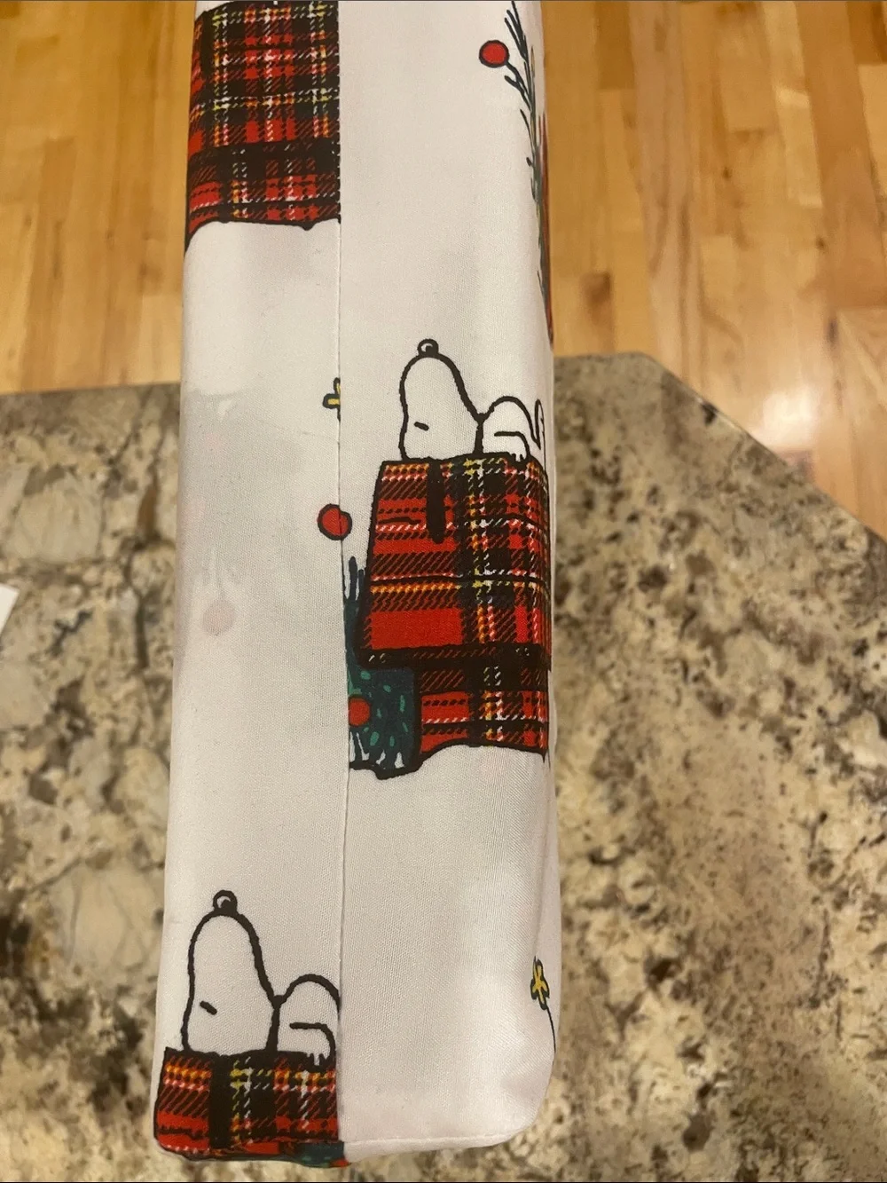 NWT Berkshire Christmas Peanuts Snoopy Full Sheet Set